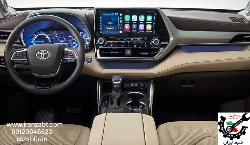 تعمیر ضبط تویوتا هایلندر در تهران